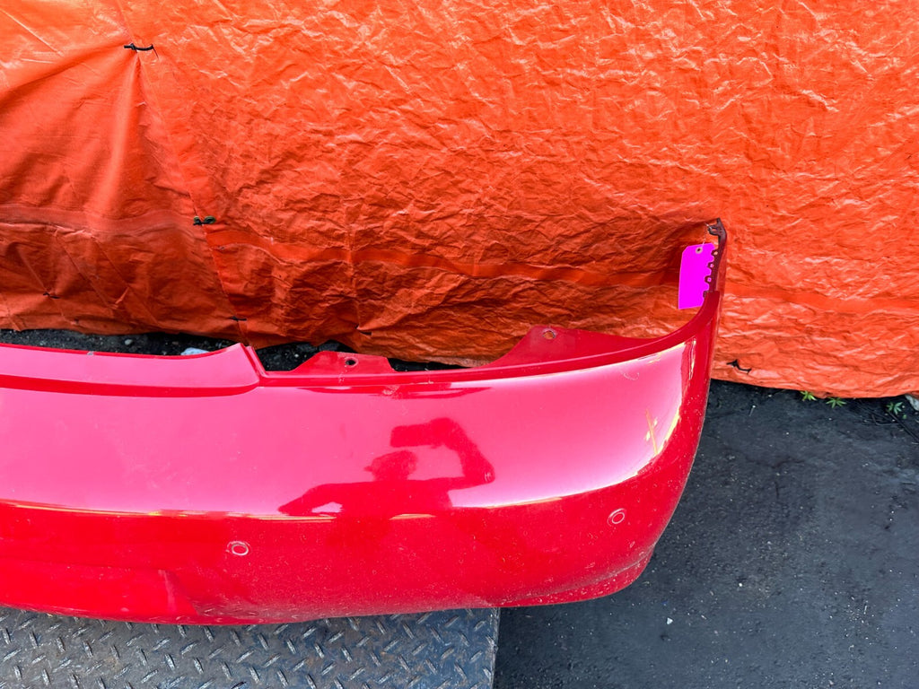 09 15 INFINITI G37 CONVERTIBLE   REAR BUMPER COVER   RED COLOR   OEM #27816