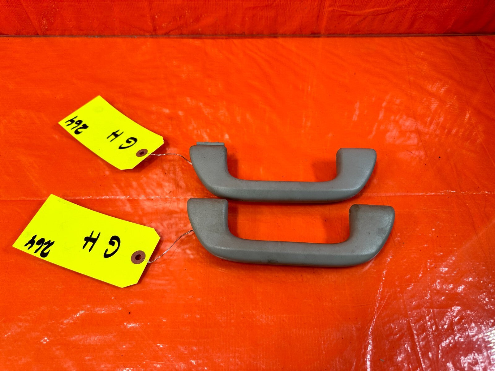 06 08 HONDA CIVIC SI COUPE INTERIOR HEADLINER GRAB HANDLE SET LEFT & RIGHT 2640