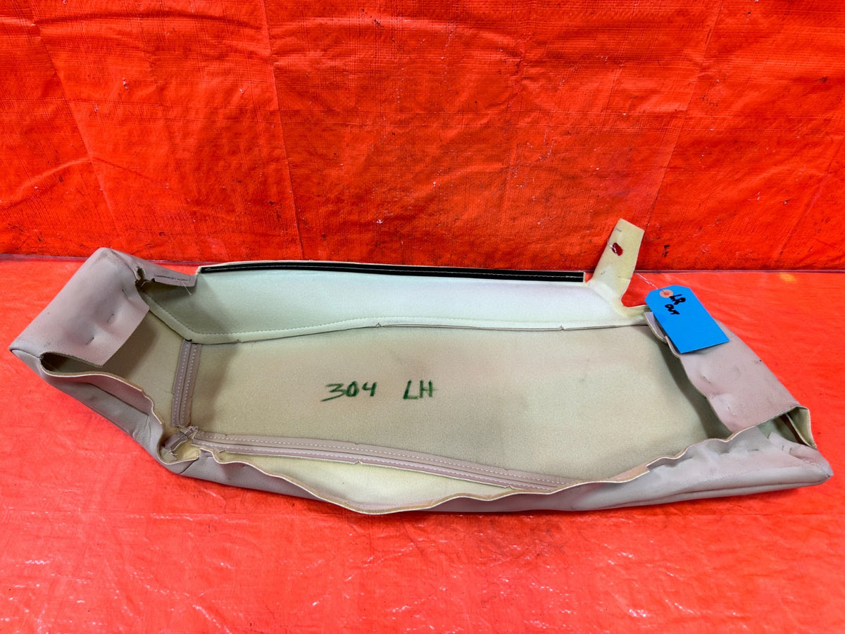 04-08 ACURA TSX - DRIVER LEFT REAR OUTER SEAT SKIN WRAP  TAN - OEM #3042