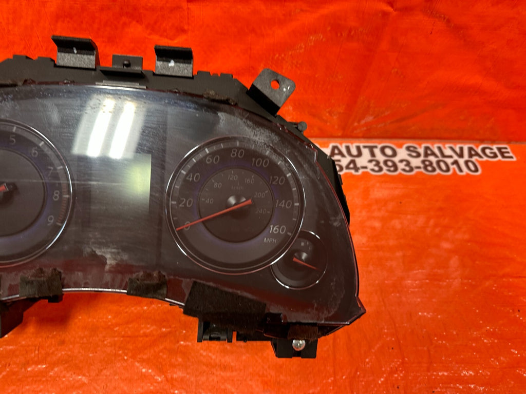 2008 INFINTI G37 COUPE S SPORT 6 SPEED MANUAL   INSTRUMENT GAUGE CLUSTER OEM 2455