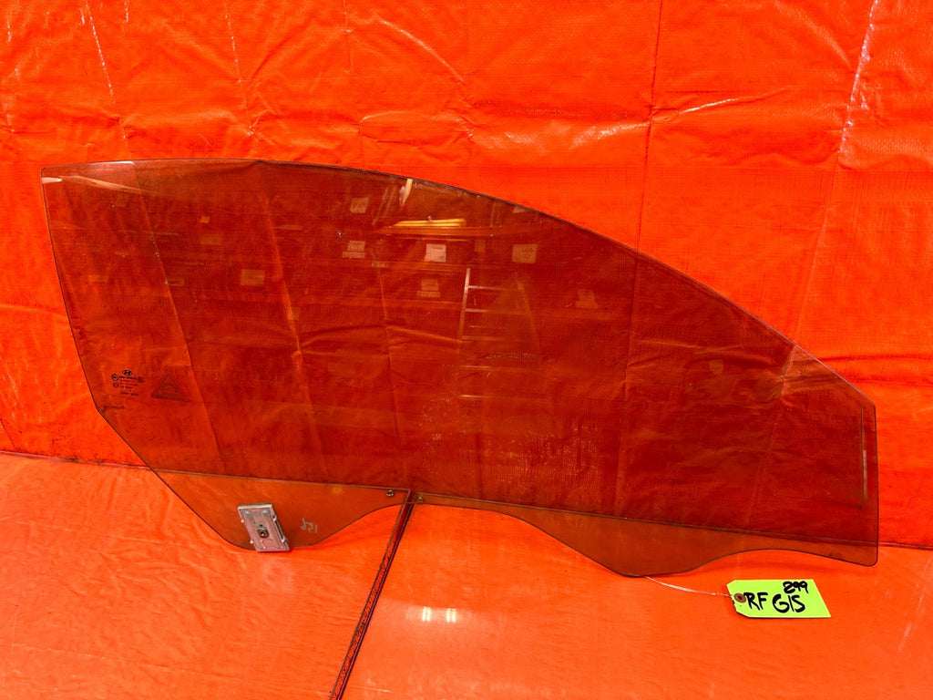 10 16 HYUNDAI GENESIS COUPE   PASSENGER RIGHT FRONT   DOOR GLASS WINDOW OEM #2991