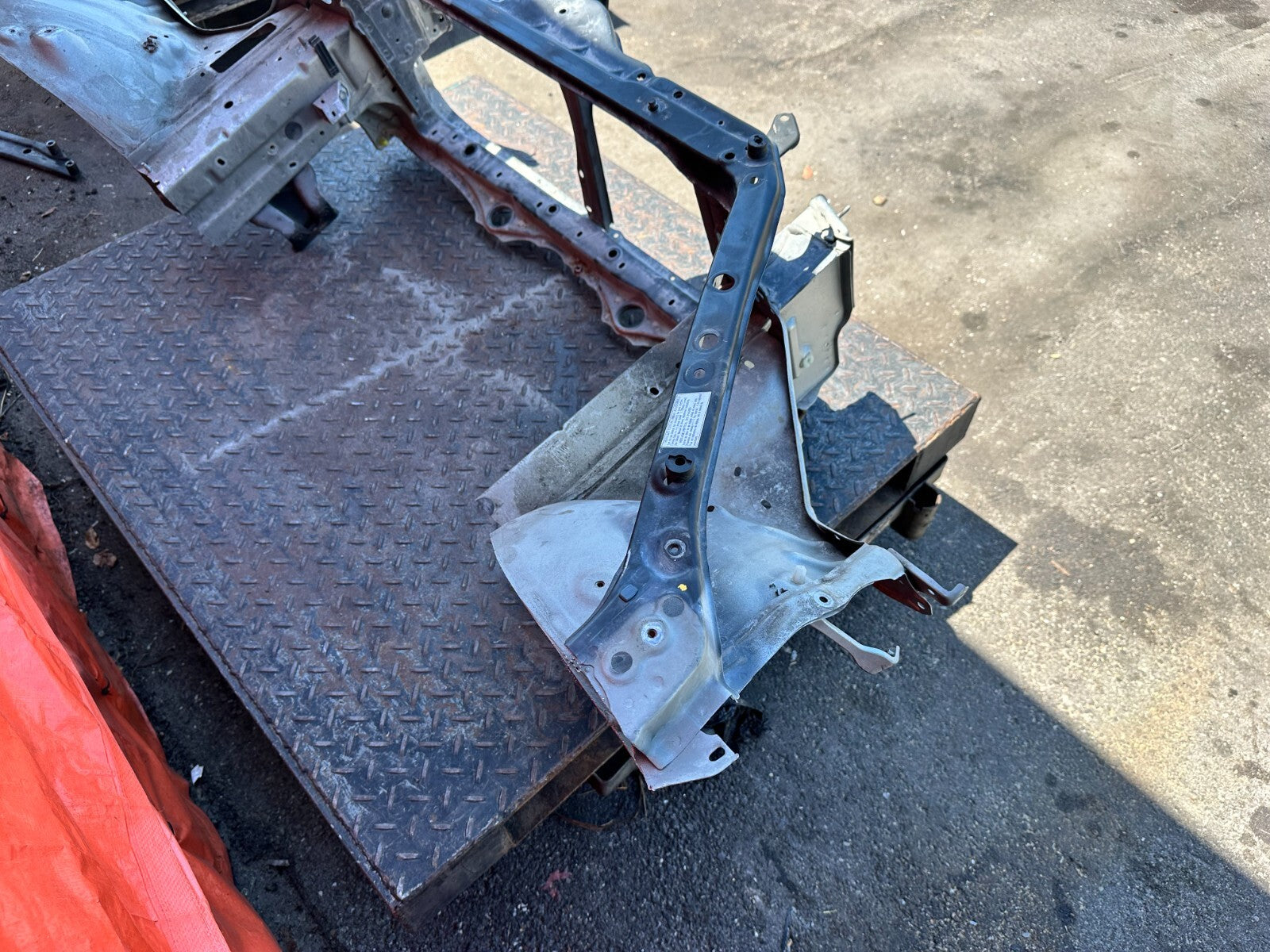 02 10 LEXUS SC430   RADIATOR SUPPORT CUT FRONT BULKHEAD   OEM #2889