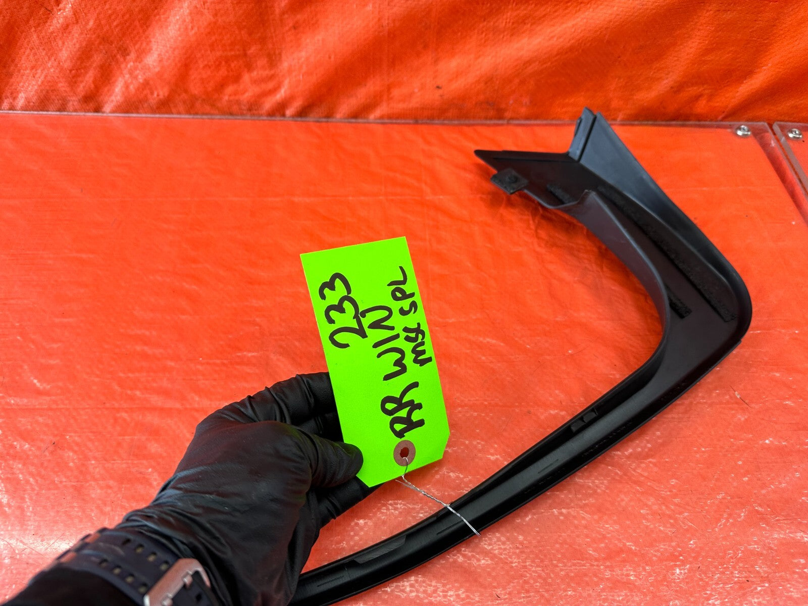 09 12 ACURA TSX   PASSENGER RIGHT REAR   INTERIOR DOOR LINING TRIM   OEM #23312