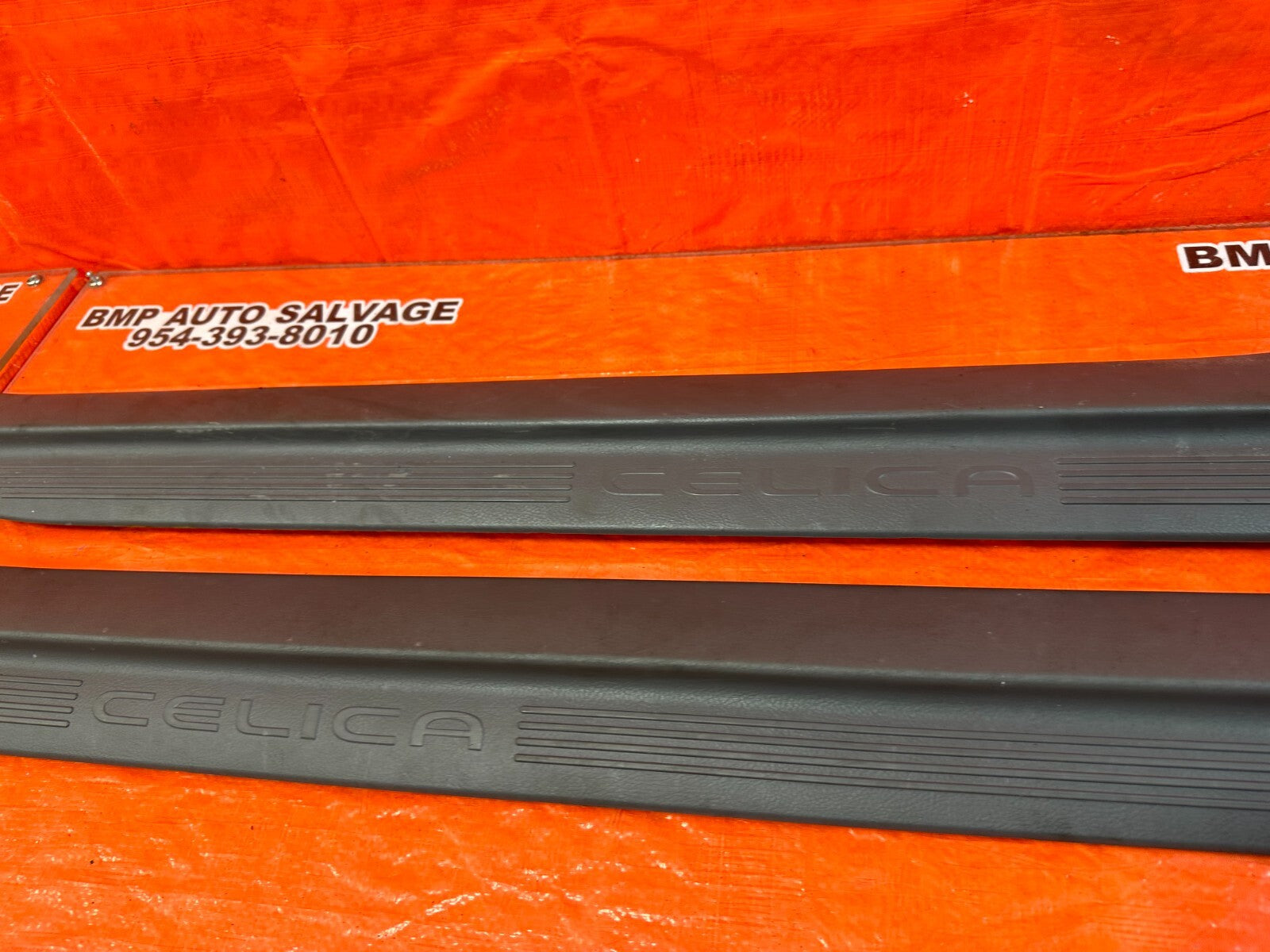 00 05 TOYOTA CELICA   DOOR SILL SCUFF PLATE FLOOR PILLAR SET LEFT RIGHT OEM #2503
