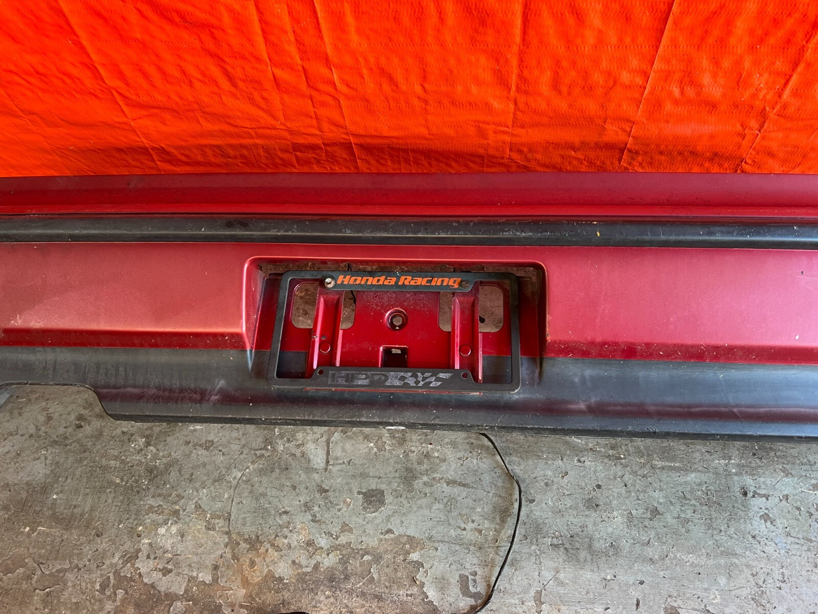 90 91 HONDA CRX   REAR BUMPER COVER   OEM FACTORY #1577