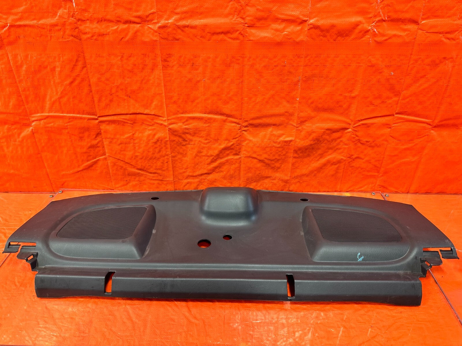 96 00 HONDA CIVIC   2D COUPE   REAR INTERIOR SPEAKER COVER   GRAY COLOR OEM #28411