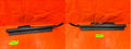 96 00 HONDA CIVIC COUPE   LEFT AND RIGHT FLOOR PILLARS SCUFF PLATES GRAY OEM 2740