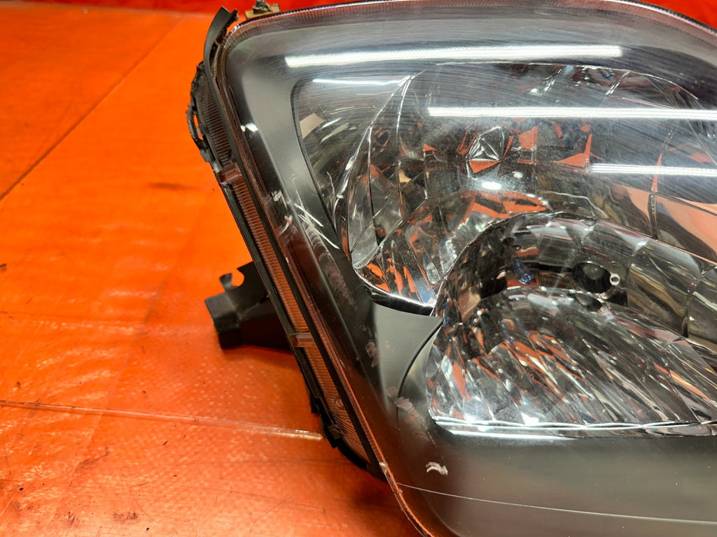 97 01 HONDA PRELUDE 2.2L BLACK HOUSING AFTERMARKET LEFT RIGHT HEADLIGHTS #33613