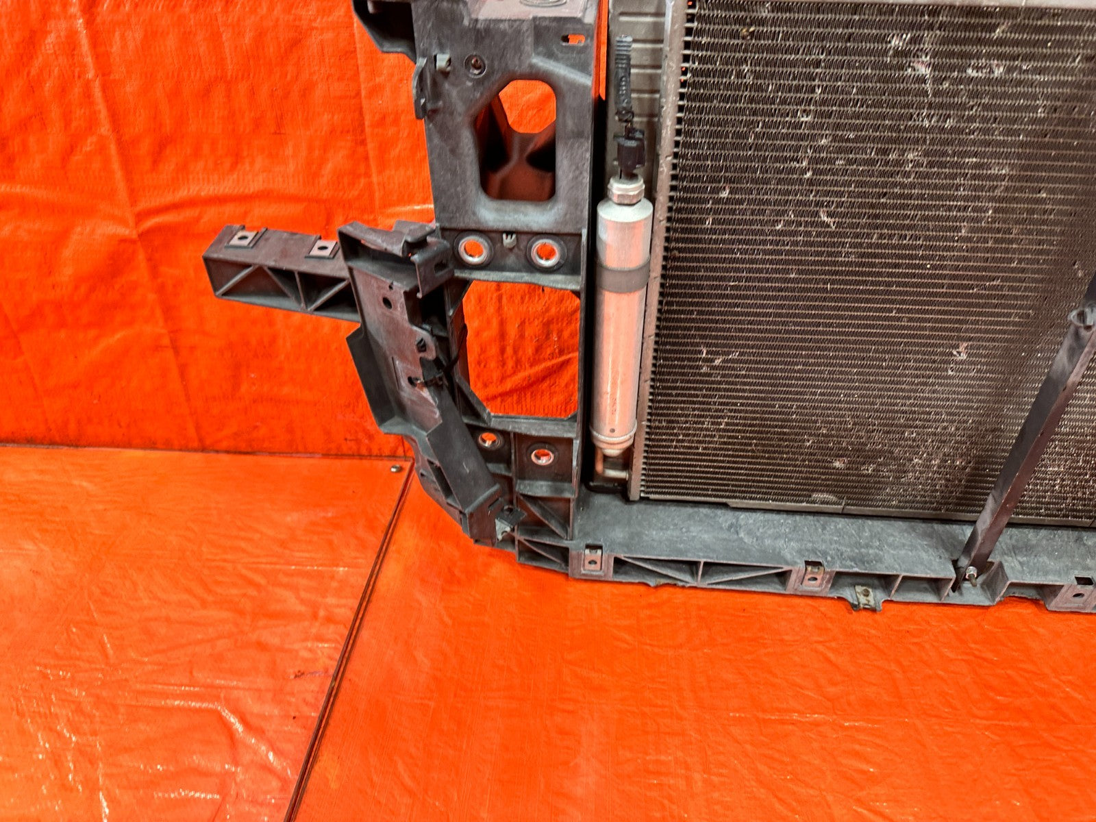 INFINITI G37 COUPE CONVERTIBLE   RADIATOR SUPPORT W/ FANS RADIATOR CONDENSER OEM12