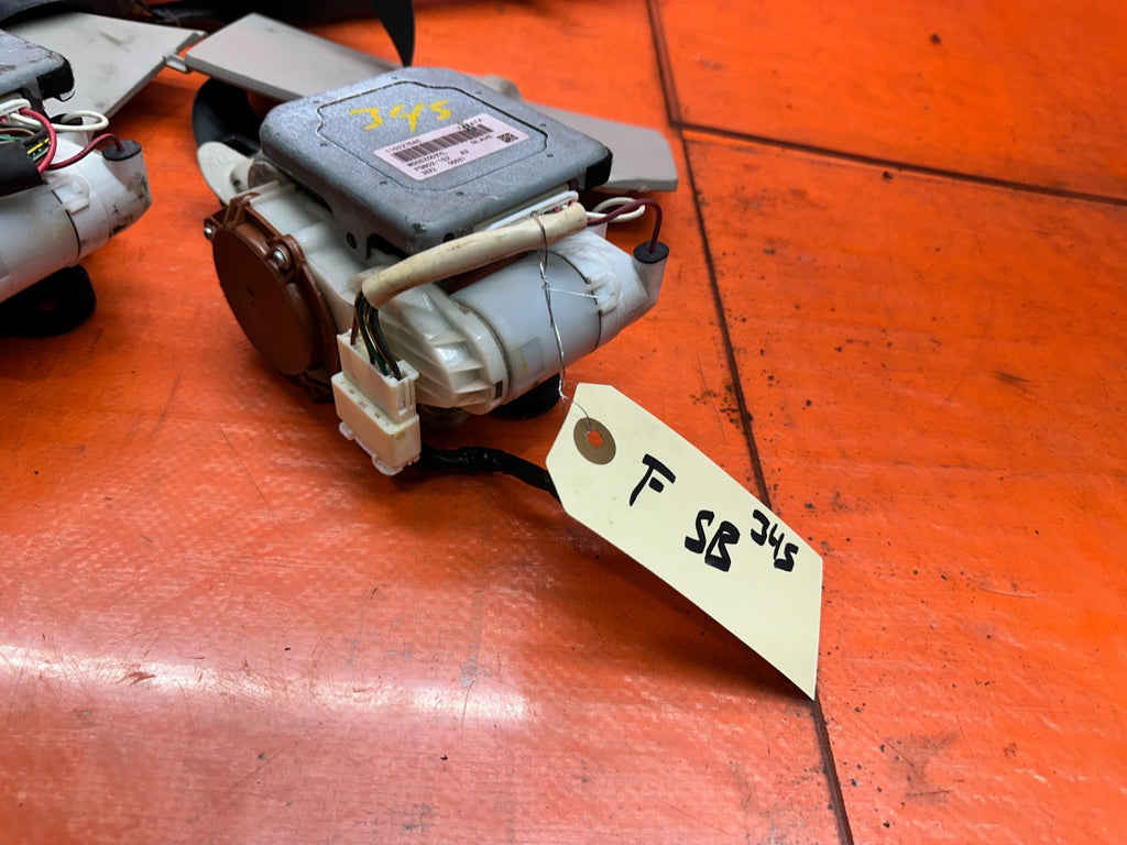 14-15 INFINITI Q50 3.7L AWD FRONT LEFT RIGHT SEAT BELTS RETRACTORS PRE-CRASH #344
