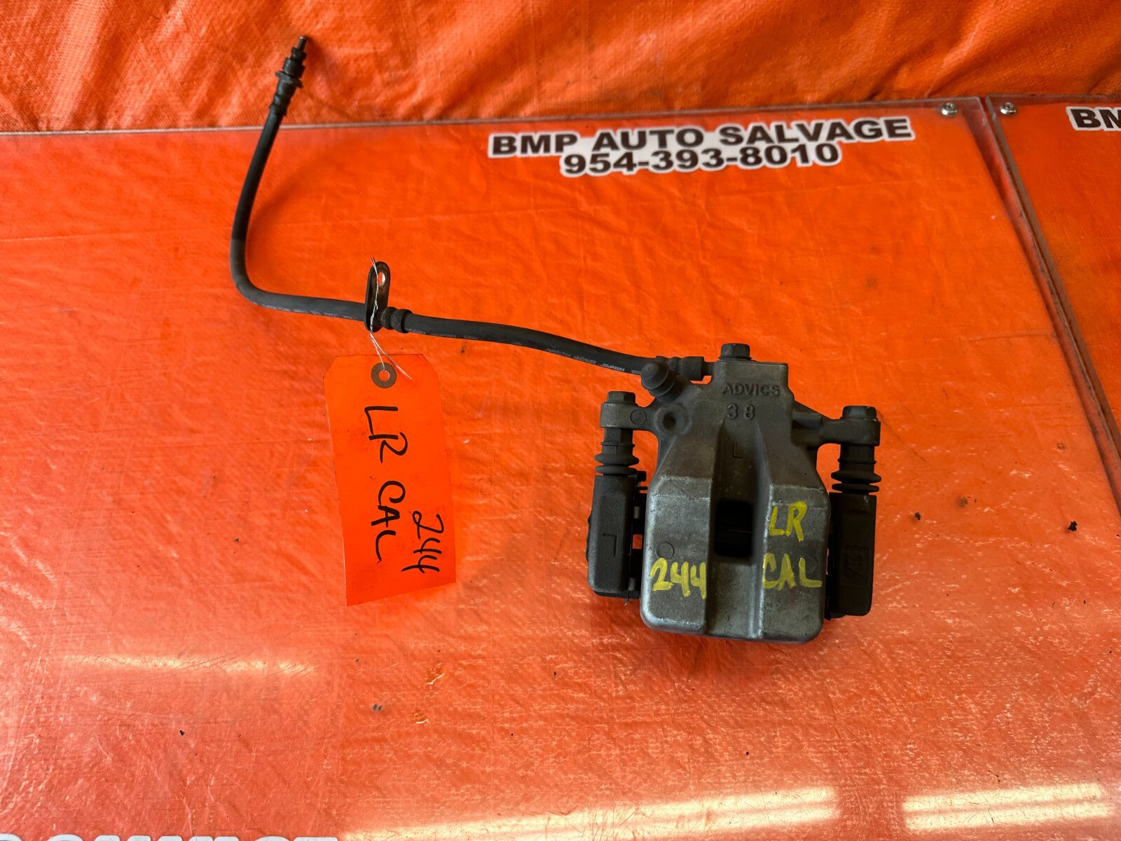 07 12 LEXUS ES350   DRIVER LEFT REAR BRAKE CALIPER   OEM FACTORY #2448