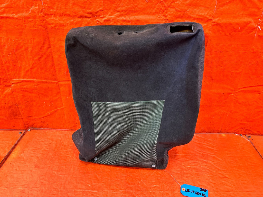 02 05 HONDA CIVIC SI EP3 DRIVER LEFT REAR UPPER SEAT SKIN WRAP COVER OEM 3080