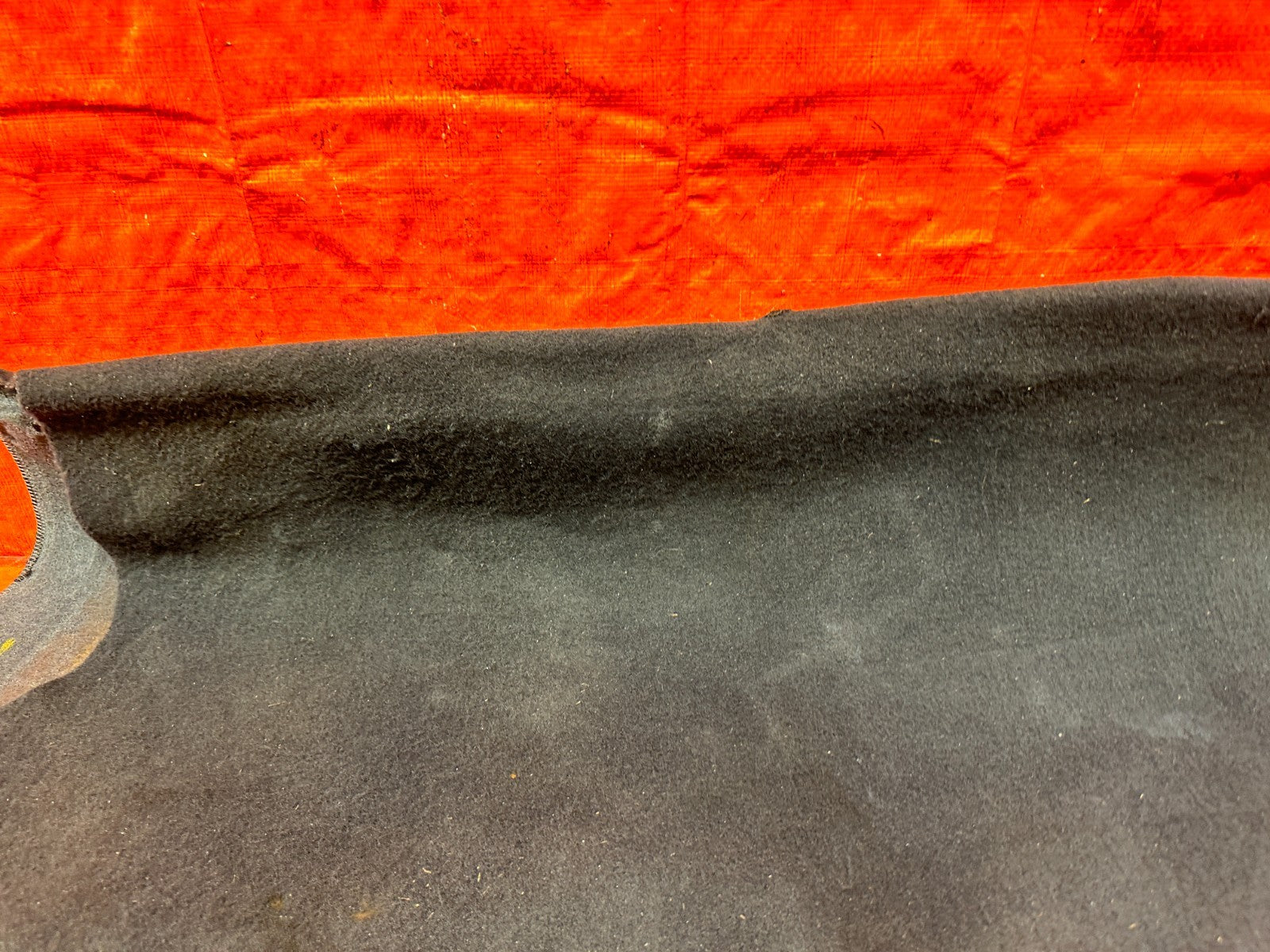 90 91 HONDA CIVIC HATCH REAR TRUNK CARGO AREA TRUNK LINER MAT CARPET OEM #3258