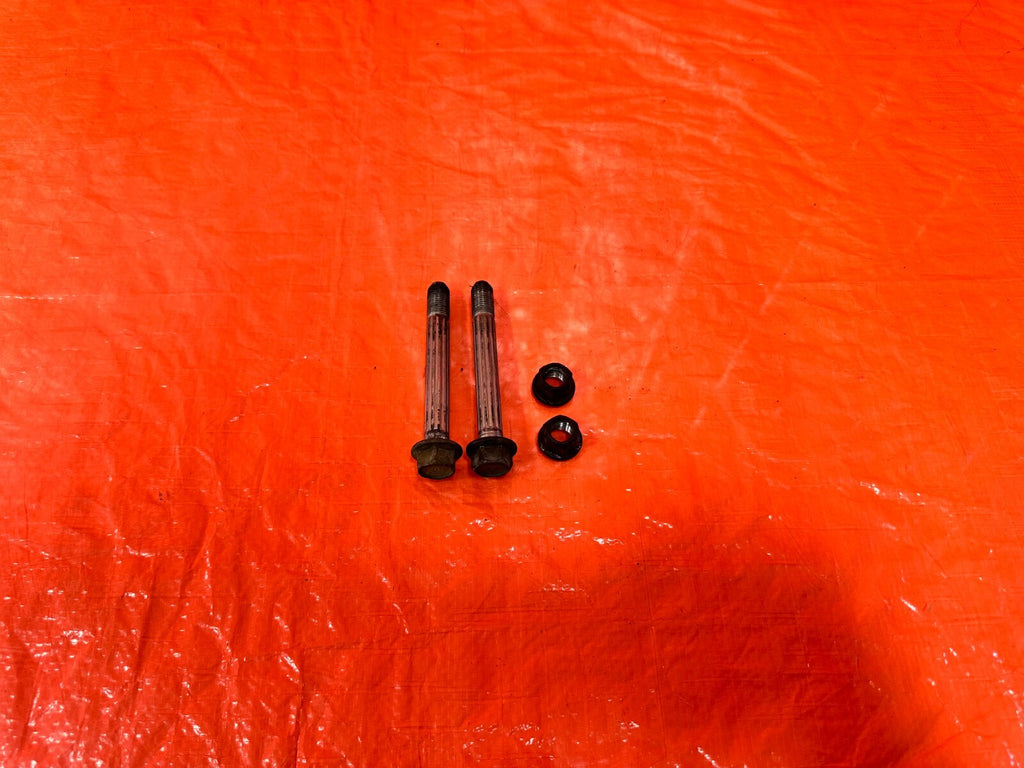09 14 ACURA TSX   LEFT AND RIGHT FRONT SHOCK STRUT FORK BOLTS   OEM FACTORY #2792