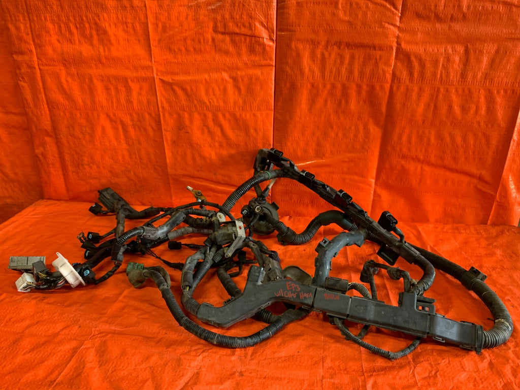 02 05 HONDA CIVIC SI 2.0 EP3   ENGINE MOTOR WIRING HARNESS W/ CHARGE HARNESS OEM0
