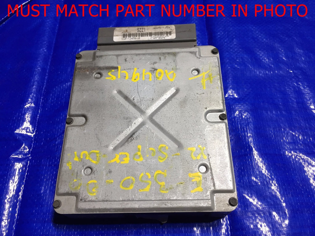 OEM 2001 FORD VAN ENGINE COMPUTER ECU ECM BRAIN EBX 1C2F 12A650 XB0