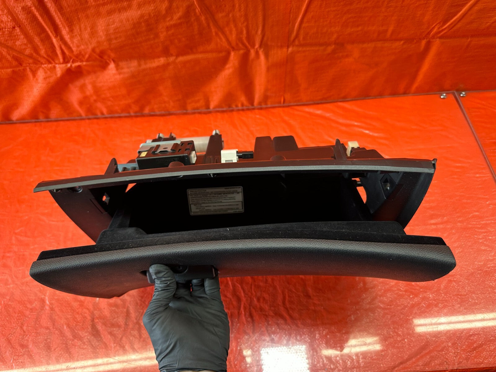 08 15 INFINITI G37 & Q60   2D COUPE   GLOVE BOX DASH BOARD TRIM PANEL   OEM #1908