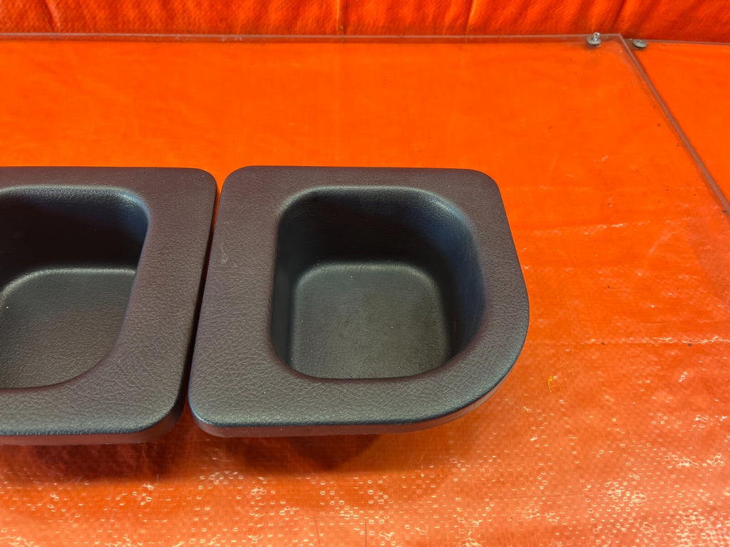 90 93 ACURA INTEGRA 2D RS   REAR SPEAKER PANEL DELETE PODS LEFT RIGHT BLUE #1548