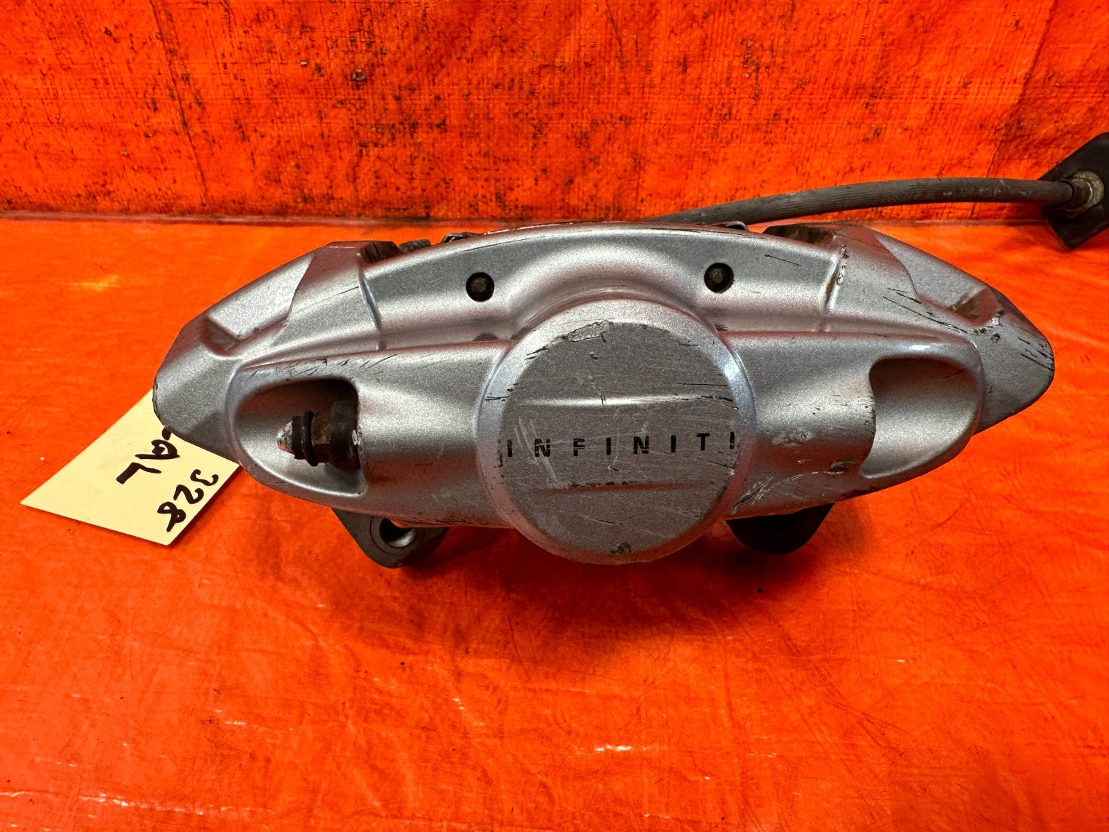 08 15 G37 Q60 14 23 Q50 SPORT   AKEBONO   PASSENGER RIGHT REAR CALIPER OEM 3281