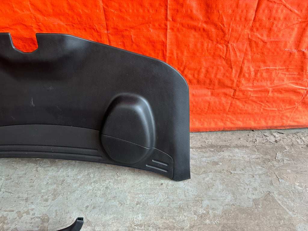 94 01 ACURA INTEGRA 2 DOOR   REAR HATCHBACK HATCH PLASTIC TRIM LINING OEM #2262