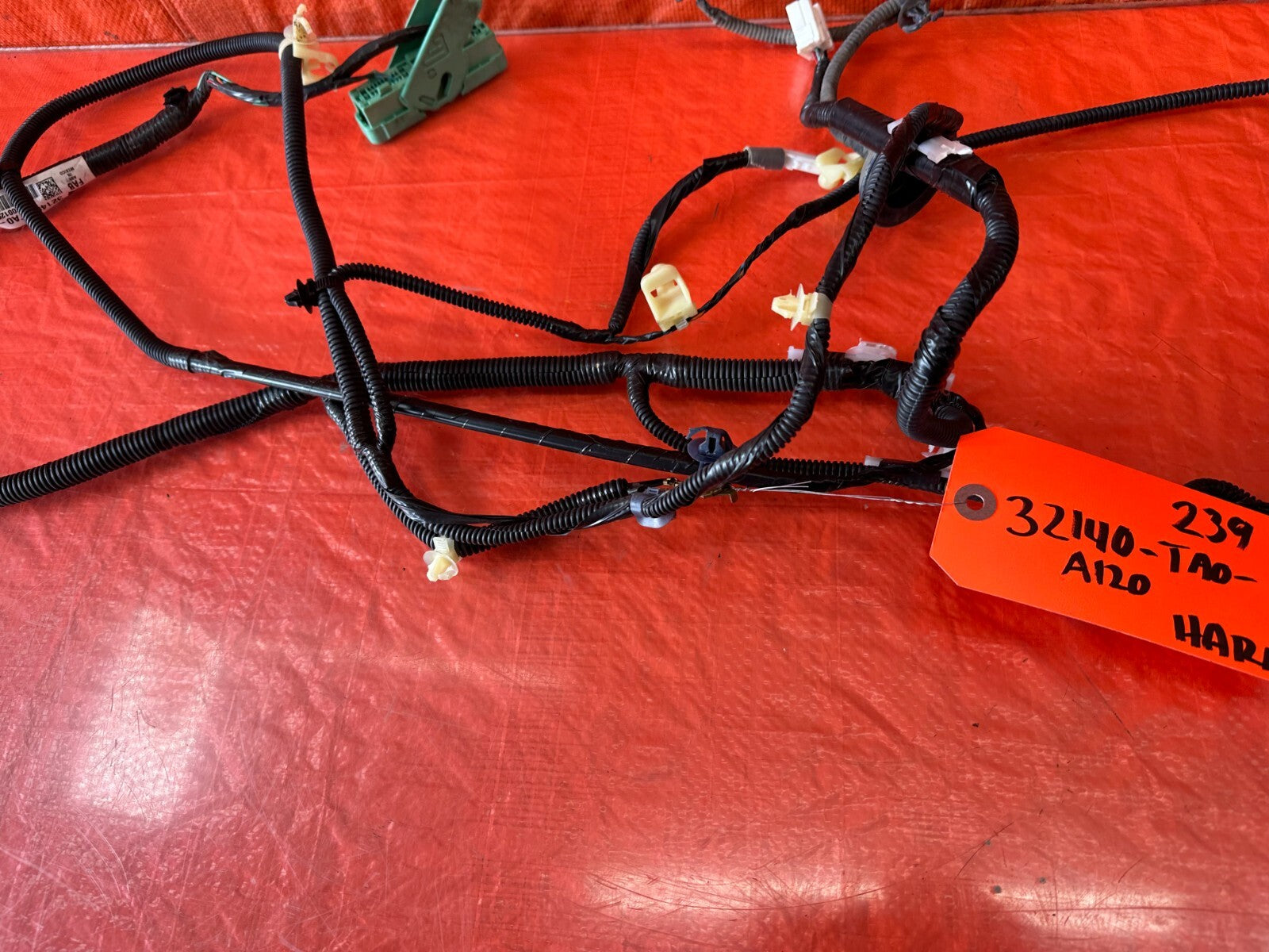 11 12 HONDA ACCORD SEDAN 2.4L LX LXP SE   INTERIOR PASSENGER RIGHT HARNESS   2394