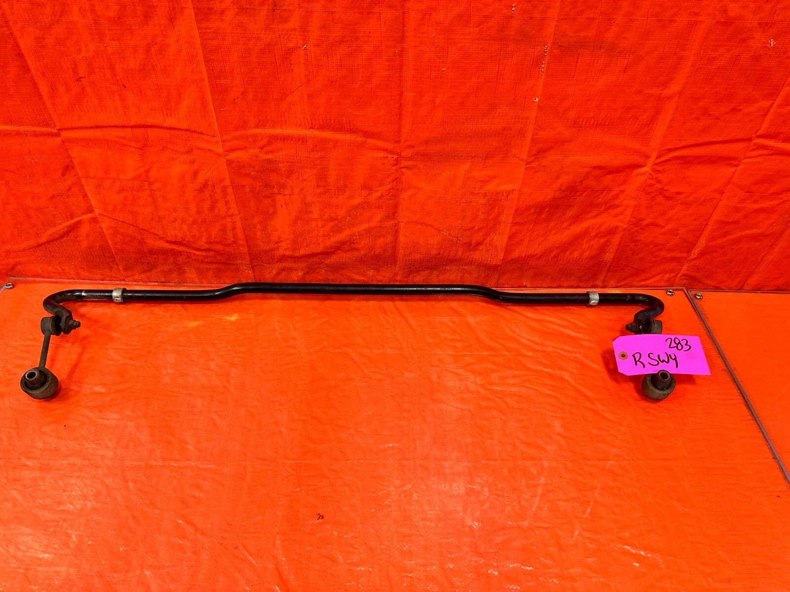 08 14 SUBARU IMPREZA WRX STI   REAR SWAY ANTI ROLL STABILIZER BAR   OEM #2830