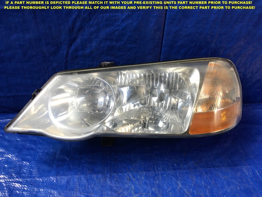 OEM 2002 2003 02 03 ACURA TL DRIVER LEFT HEADLIGHT L LH0