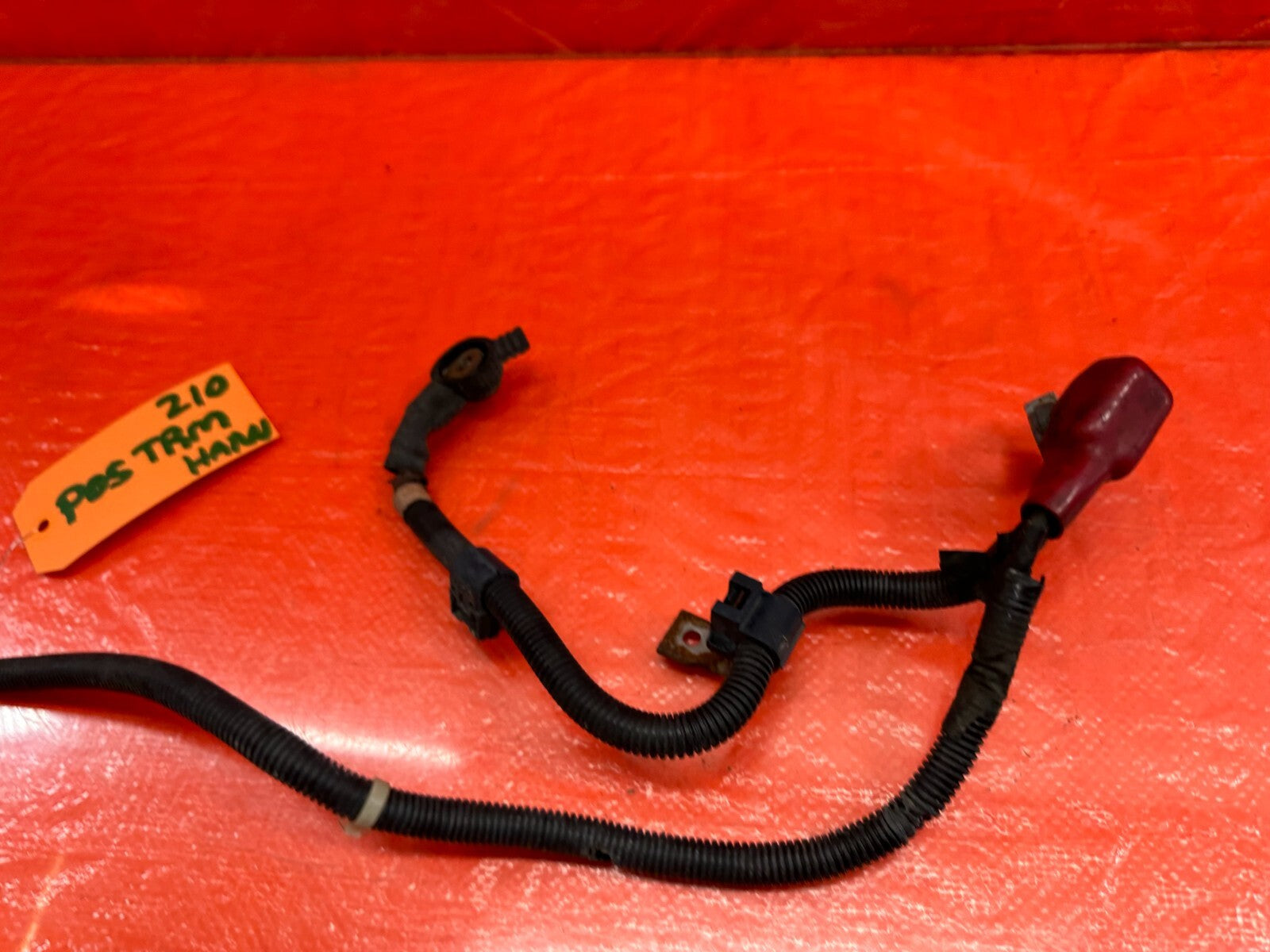 97 01 HONDA PRELUDE BASE MANUAL POSITIVE TERMINAL CHARGE STARTER HARNESS   #2105
