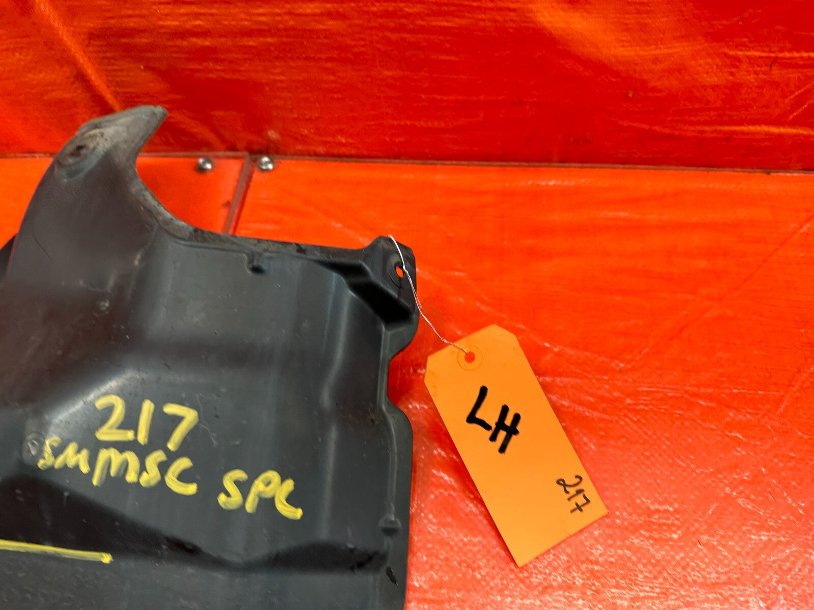 08 15 LANCER EVOLUTION EVO X 10   LINER EXTENSION   DRIVER LEFT SIDE   OEM #2173