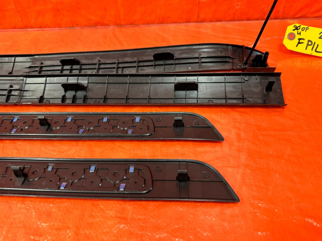 13 20 SUBARU BRZ   LEFT AND RIGHT FLOOR PILLARS SCUFF PLATE SET  OEM #29214