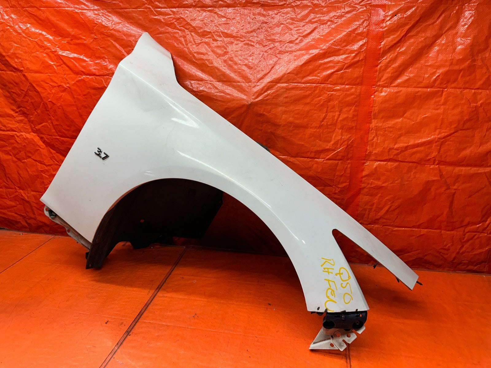 14-24 INFINITI Q50 4D 3.7L 3.0T RIGHT FRONT PASSENGER SIDE FENDER PANEL OEM #Q500