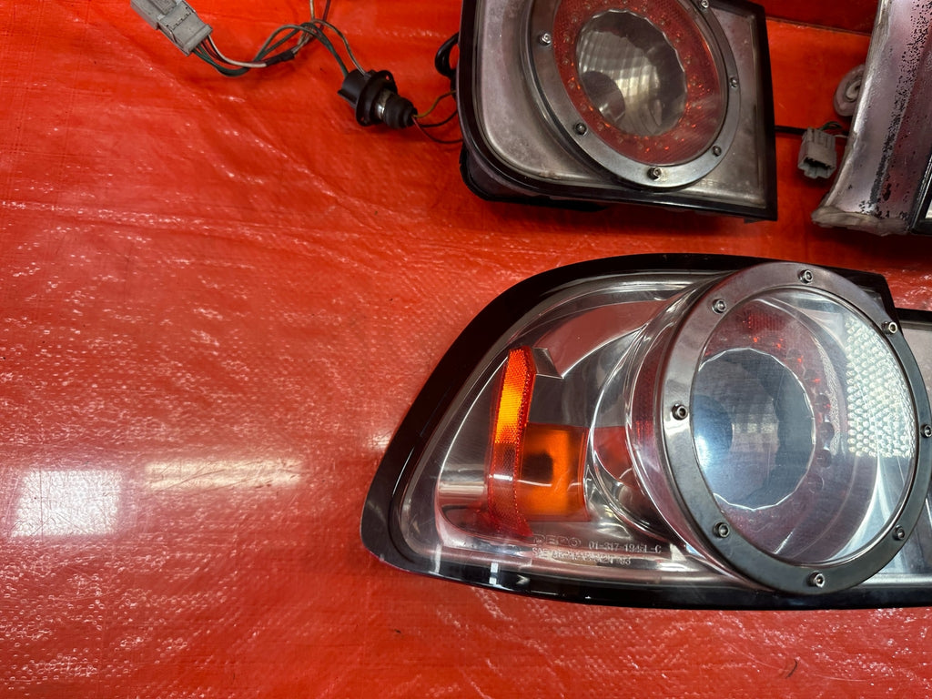96 00 HONDA CIVIC COUPE   ALTEZZA TAIL LIGHTS / TAIL LAMPS   #2026