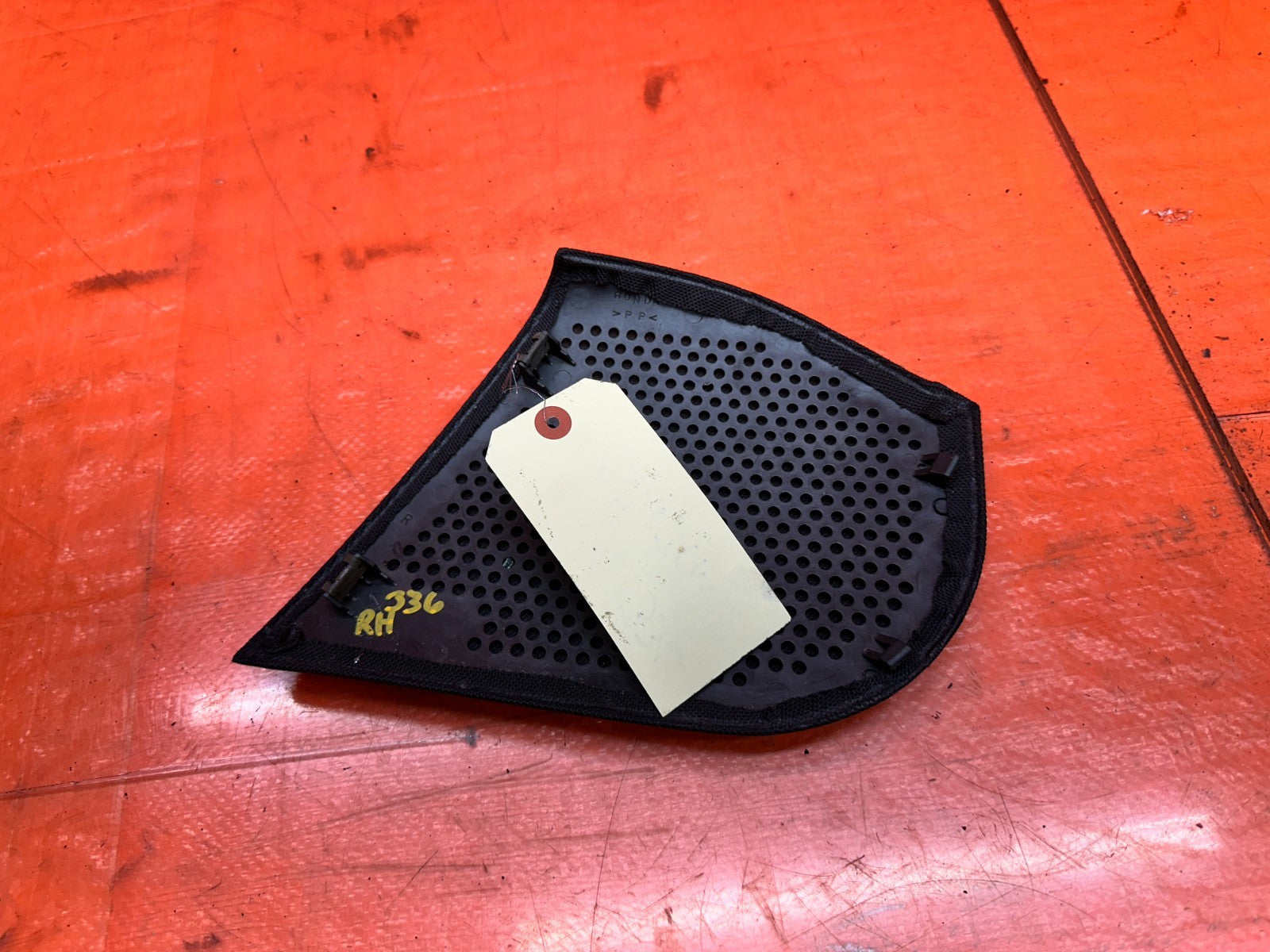 97 01 HONDA PRELUDE 2.2L PASSENGER RIGHT DOOR PANEL SPEAKER COVER TRIM OEM #3368