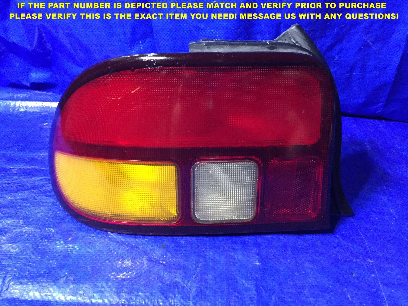 OEM 1994 1995 1996 FORD ASPIRE DRIVER LEFT TAIL LIGHT 94 95 960