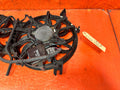 08 15 INFINITI G37 Q60 3.7L RADIATOR COOLING FANS SHROUD WITH MODULE #3291