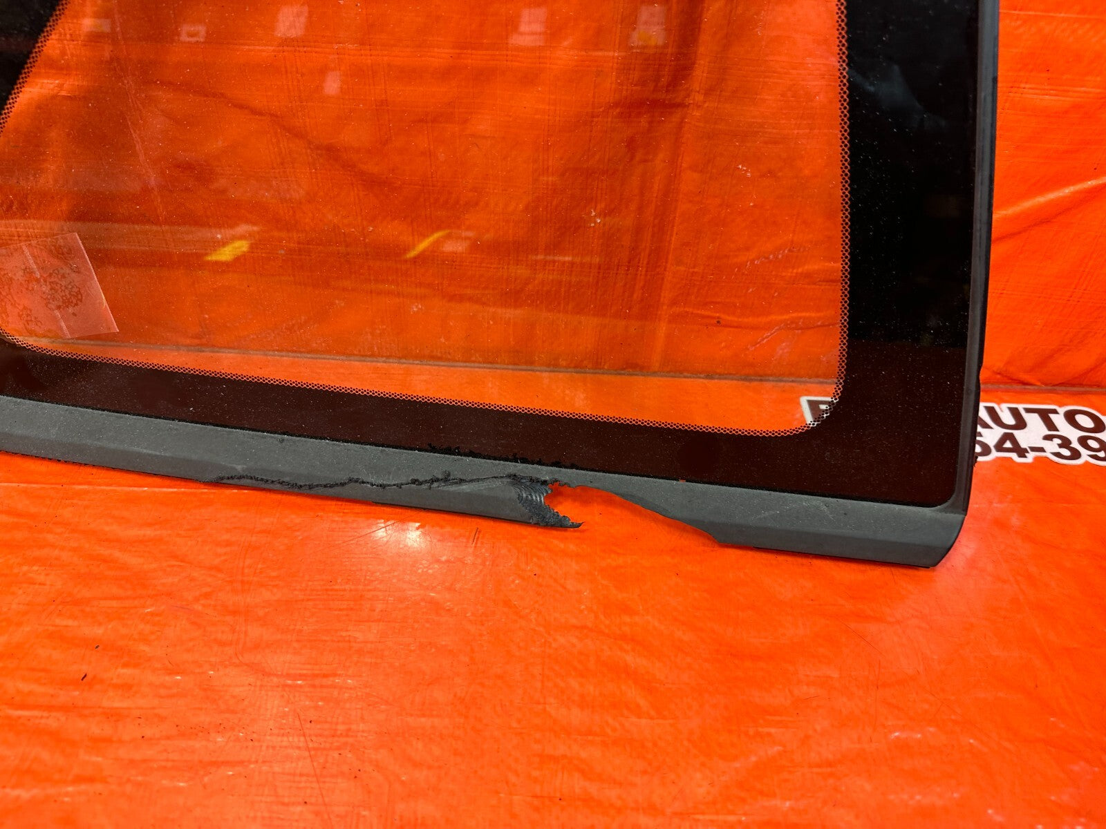 97 01 HONDA PRELUDE   PASSENGER RIGHT REAR 1/4 GLASS WINDOW   OEM FACTORY #2536