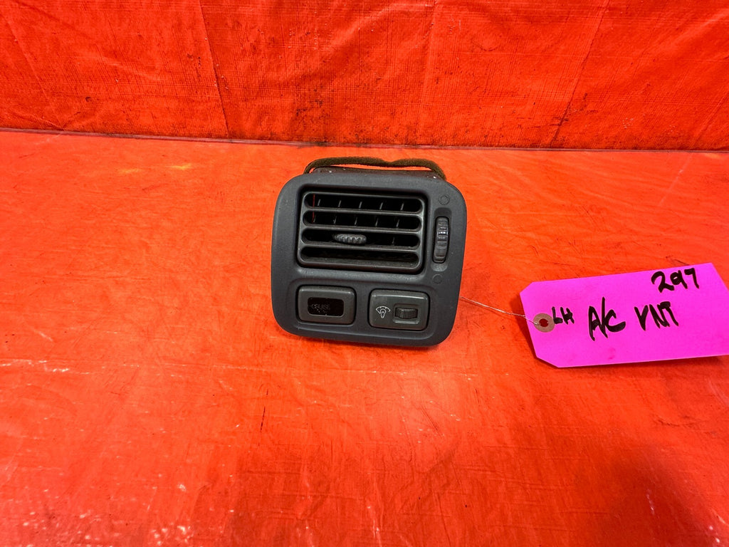 96 00 HONDA CIVIC   LIGHT GRAY   DRIVER LEFT AC VENT W/ DIMMER & CRUISE OEM #2971