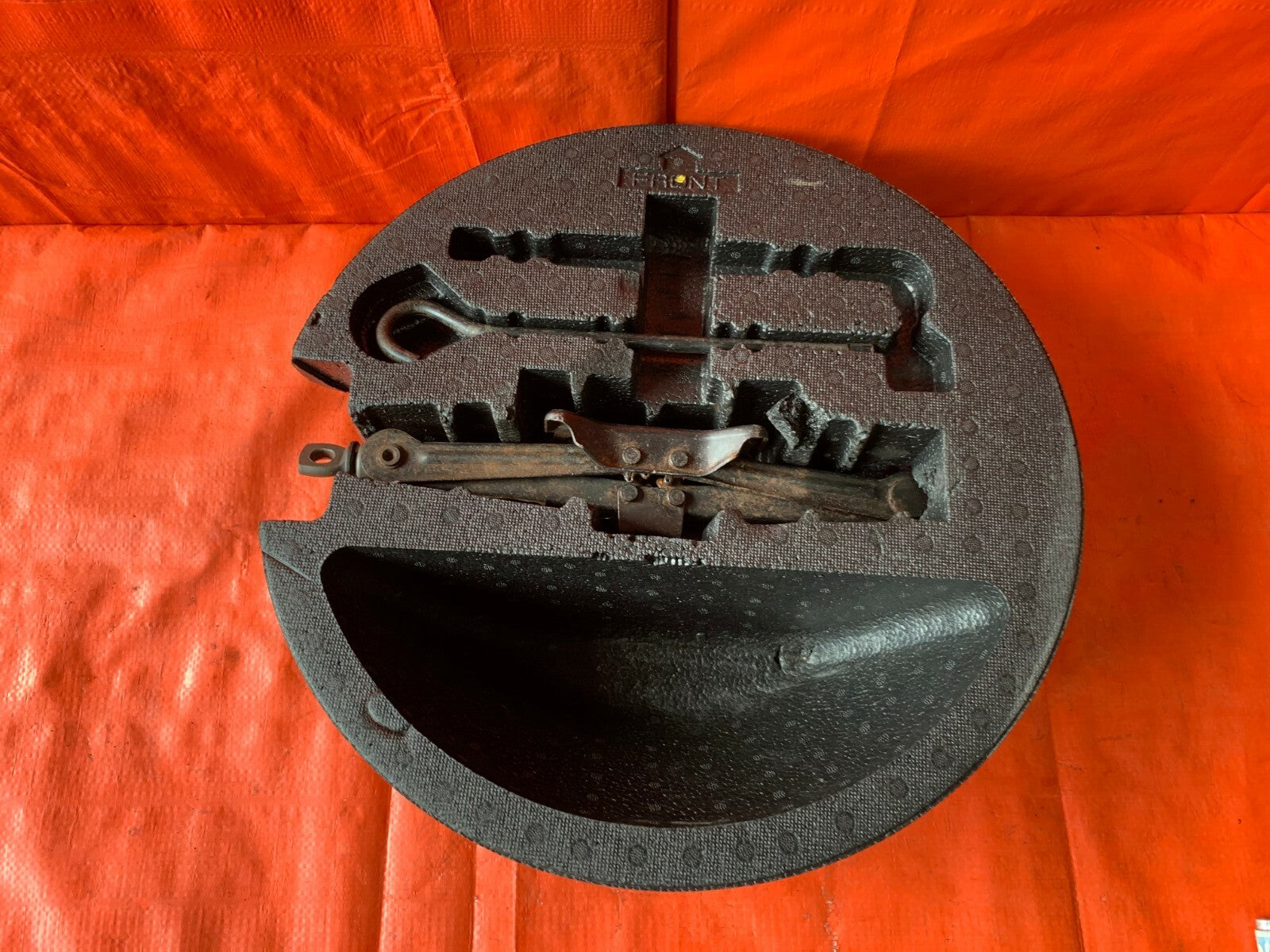 2008 HONDA CIVIC SI SEDAN   SPARE TIRE TOOL KIT   MISSING LUG NUT WRENCH0