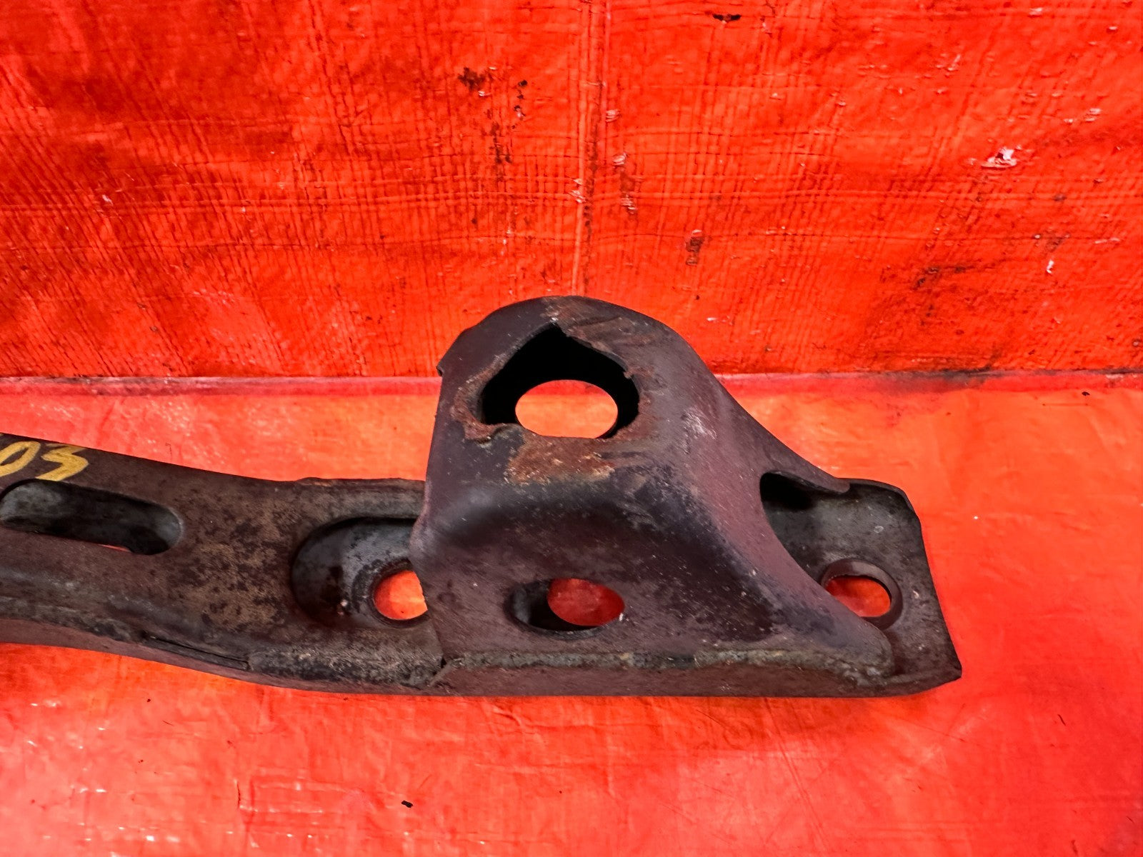 09 11 MAZDA RX8 RX 8   SUBFRAME SUB FRAME CROSSMEMBER BRACKETS   OEM #3033