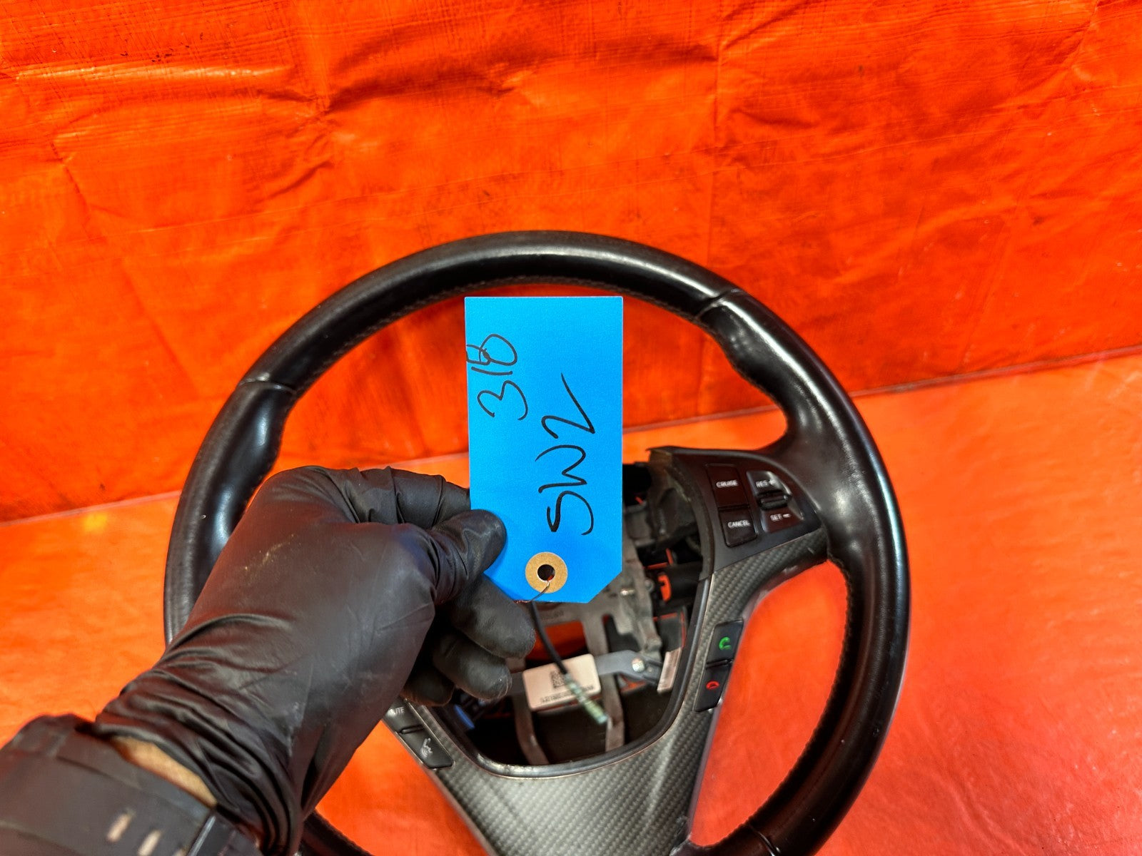 2013 13  HYUNDAI GENESIS COUPE TRACK  STEERING WHEEL W/ PADDLE SHIFTERS OEM 31811