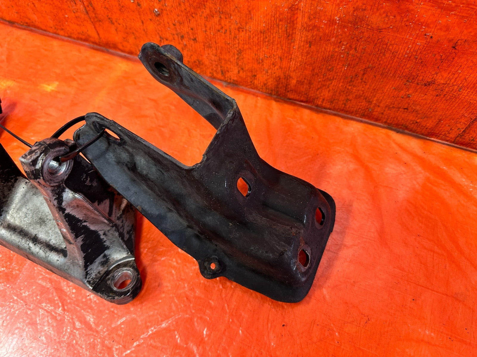 97 01 HONDA PRELUDE  H22 5 SPEED MANUAL STICK SHIFT ENGINE BRACKETS OEM #3236