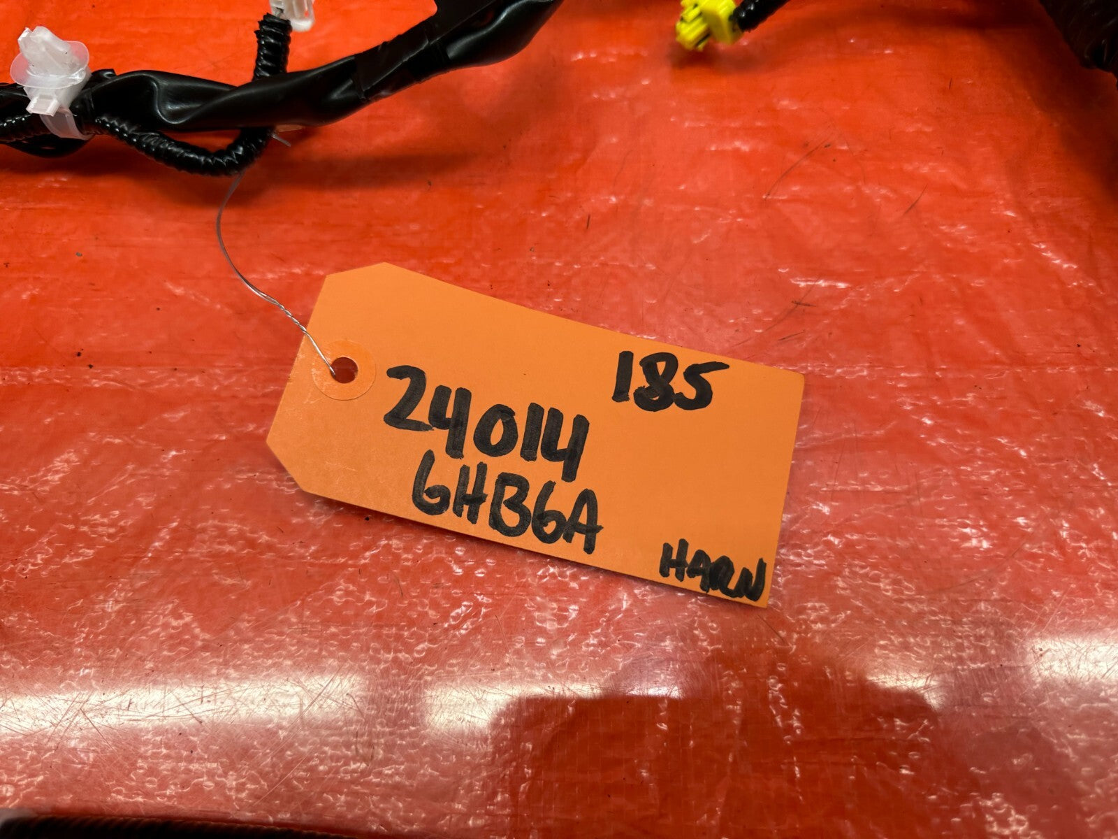 16 17 INFINITI Q50 RED SPORT 400 INTERIOR FLOOR BODY HARNESS 24014 6HB6A   #1858