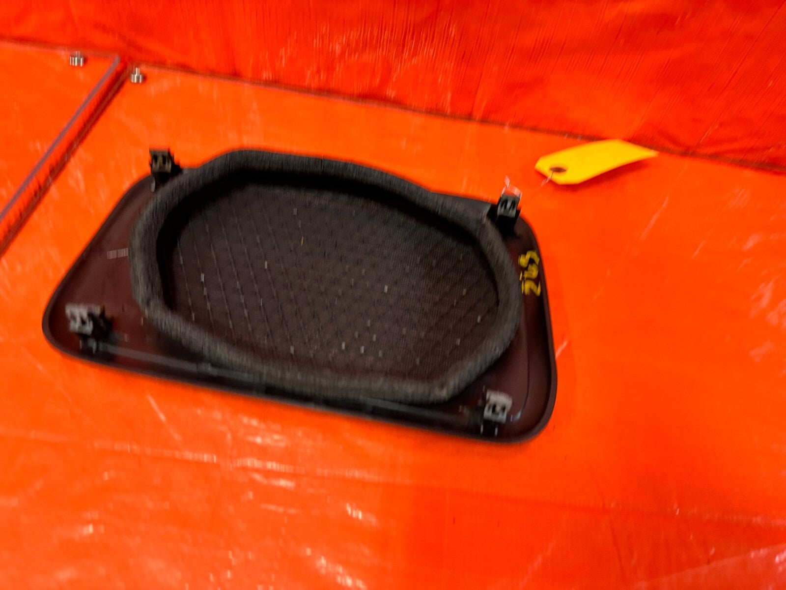 97 01 HONDA PRELUDE   DRIVER LEFT REAR SPEAKER TRIM   OEM FACTORY #2638