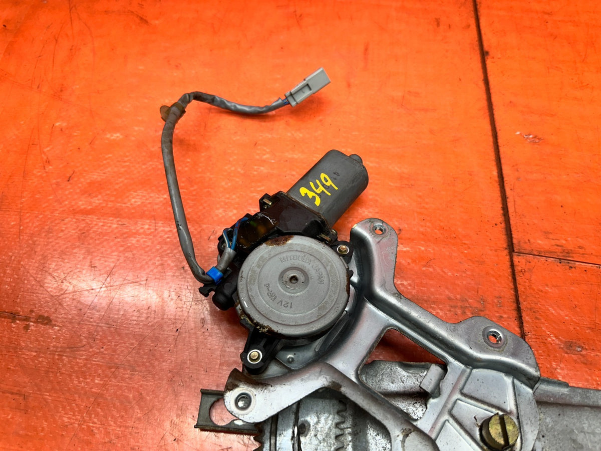 1994-2001 ACURA INTEGRA 2D PASSENGER RIGHT WINDOW REGULATOR MOTOR OEM #34910
