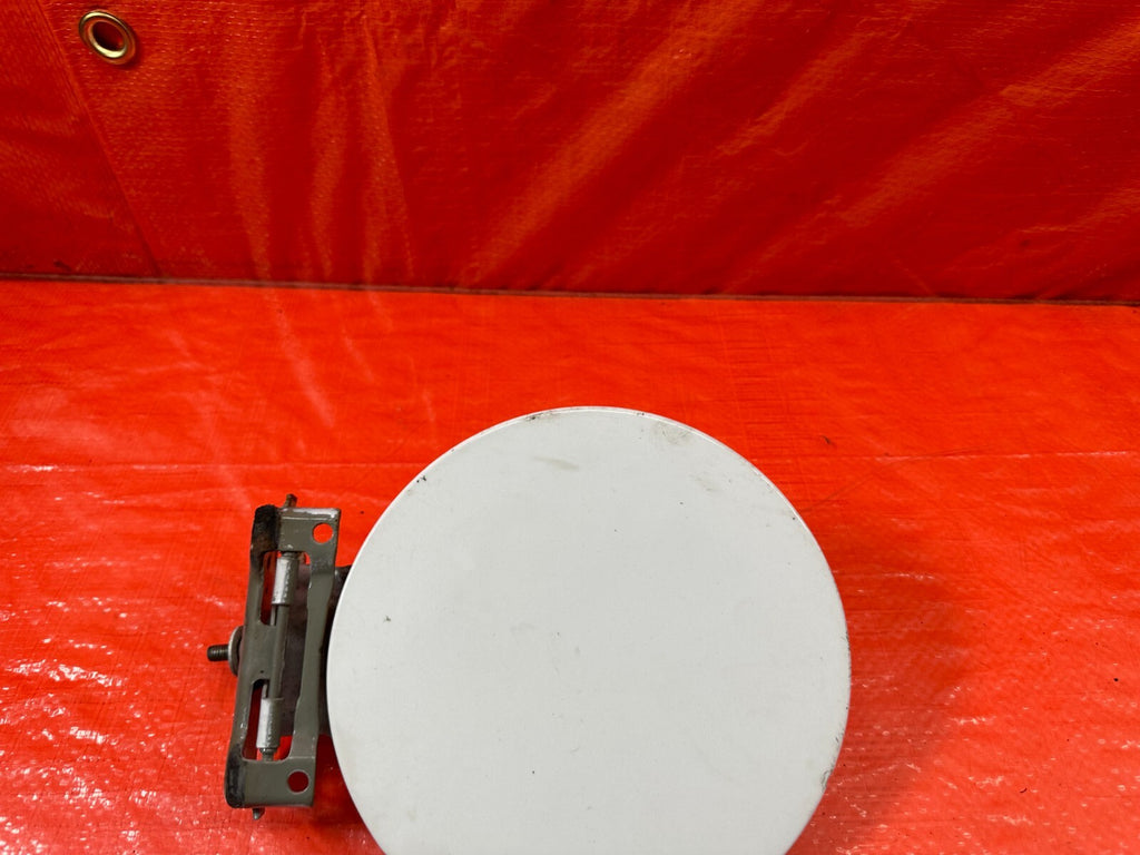02 05 HONDA CIVIC SI EP3   GASOLINE GAS FUEL LID COVER   WHITE   OEM #1874
