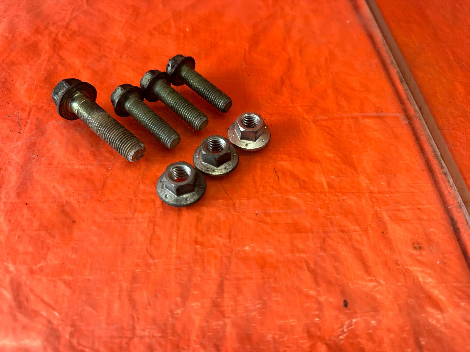 07 09 LEXUS ES350   FRONT MOTOR MOUNT BOLTS NUTS HARDWARE   OEM #2444