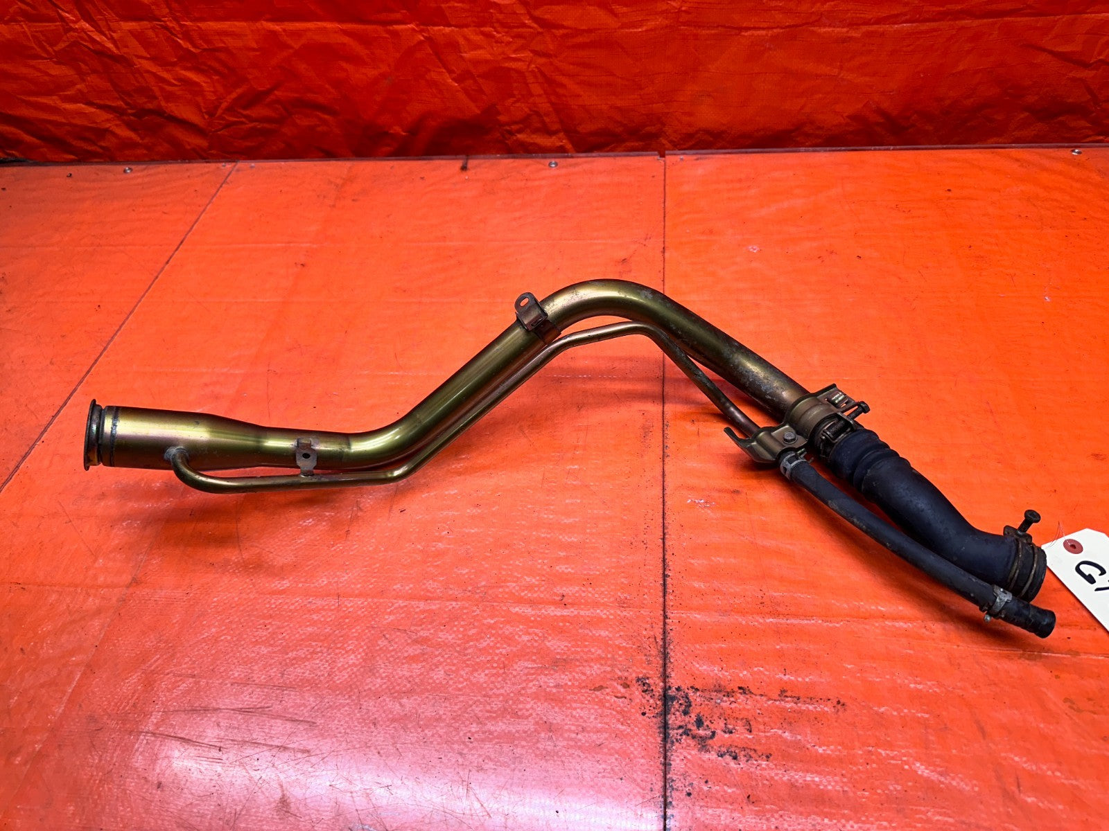 92 95 HONDA CIVIC 1.6L   FUEL GAS TANK FILLER NECK PIPE W/ HOSE   OEM #3338