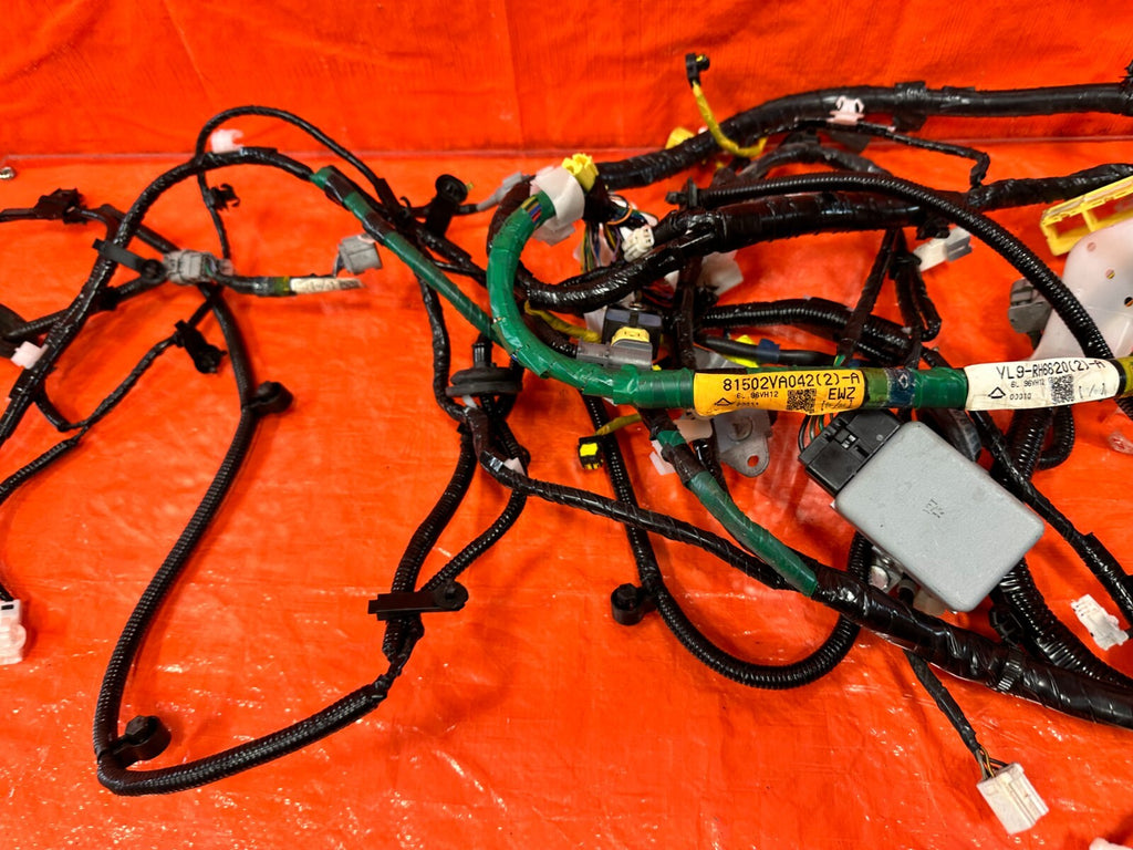 2017 SUBARU WRX STI   REAR / TAIL LIGHT LAMP WIRING HARNESS WIRE LOOM   OEM 26610