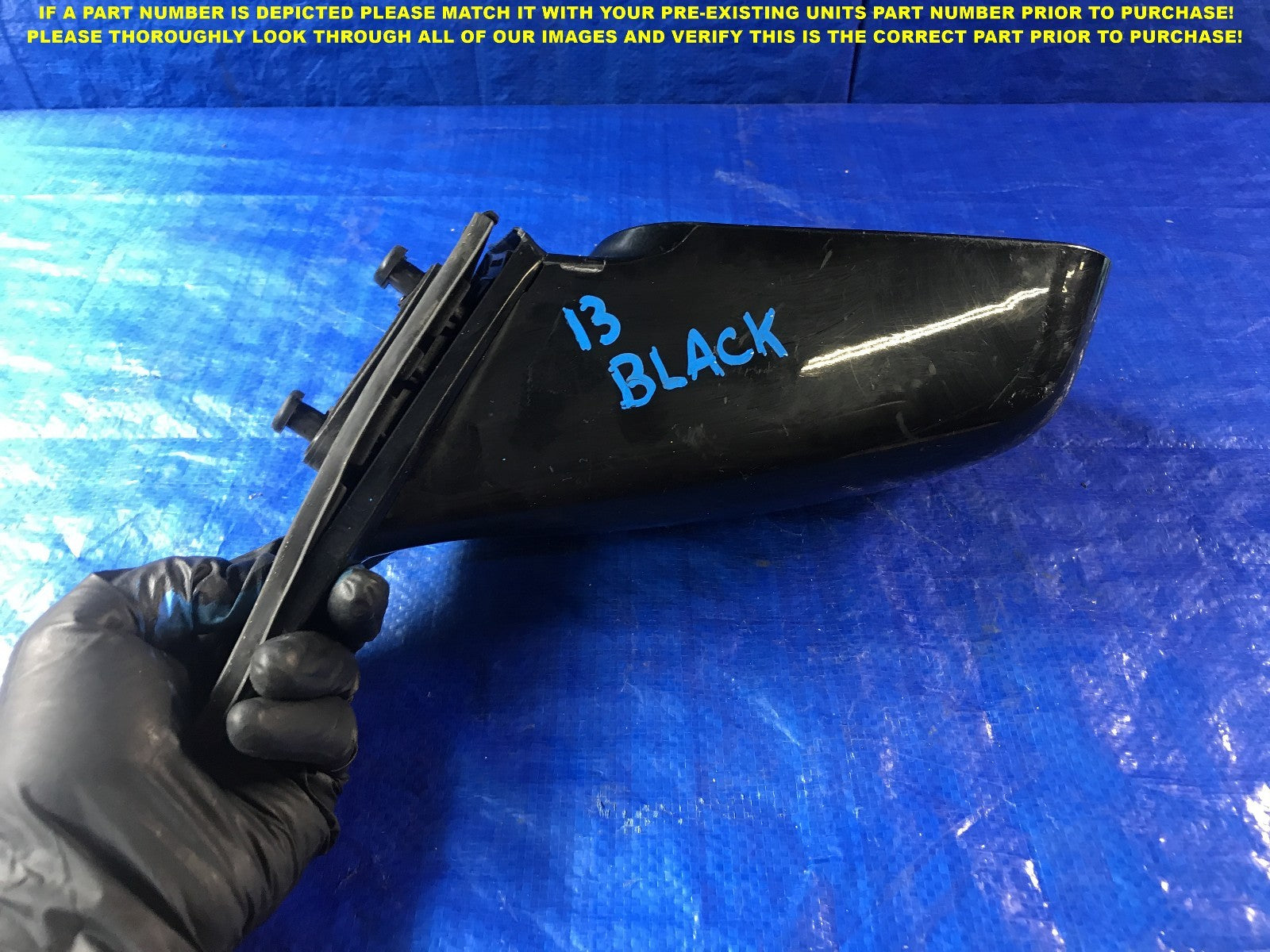 AFTERMARKET 2006 06 TOYOTA CAMRY PASSENGER RIGHT SIDE VIEW MIRROR ASSEMBLY5