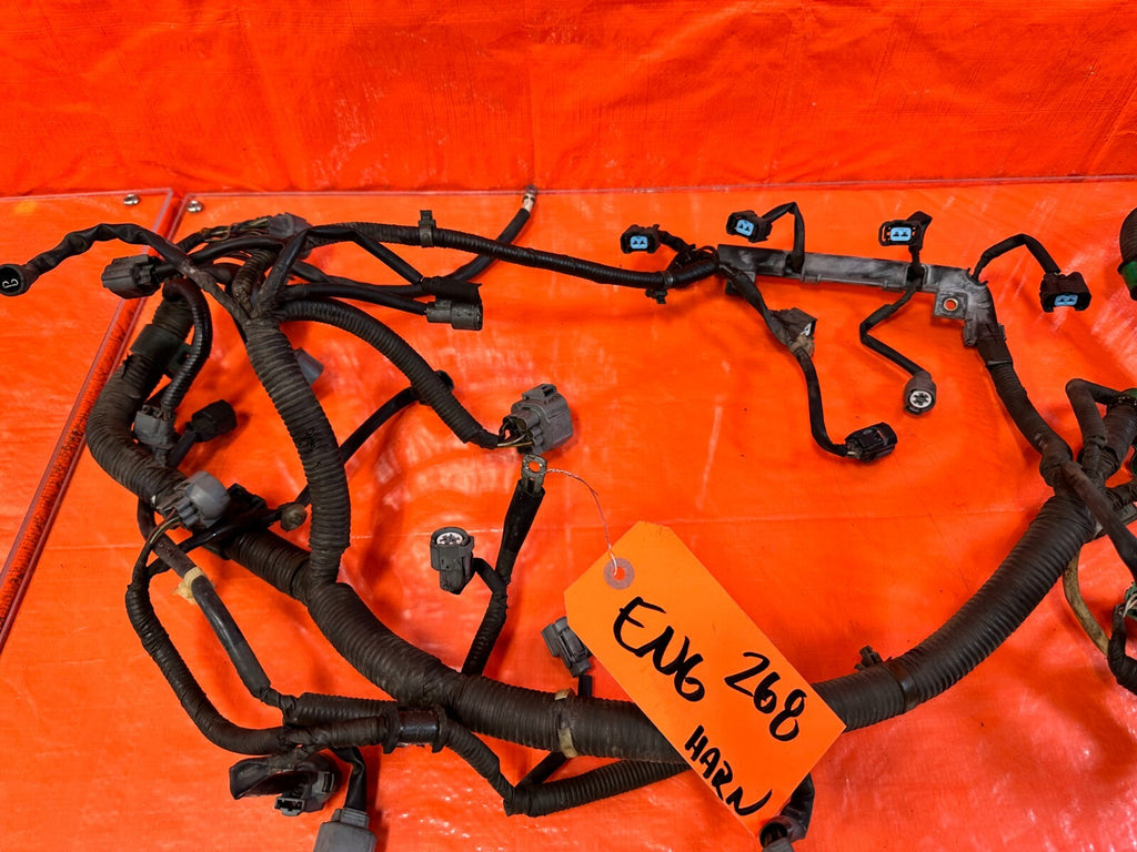 00 01 ACURA INTEGRA B18B1 AUTOMATIC ENGINE MOTOR WIRE HARNESS WIRING LOOM OEM 685